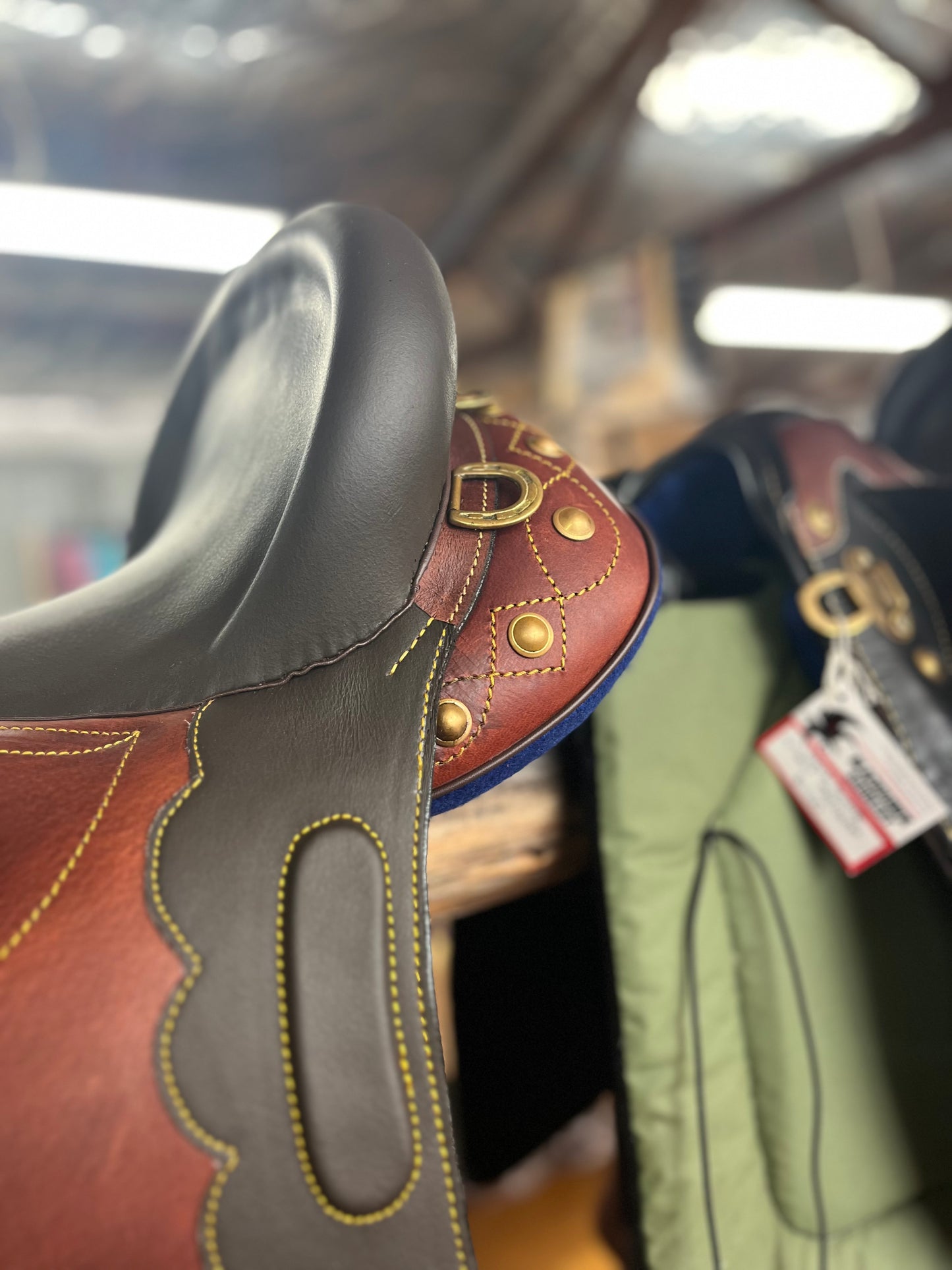 Stock Saddle -Warm Brown