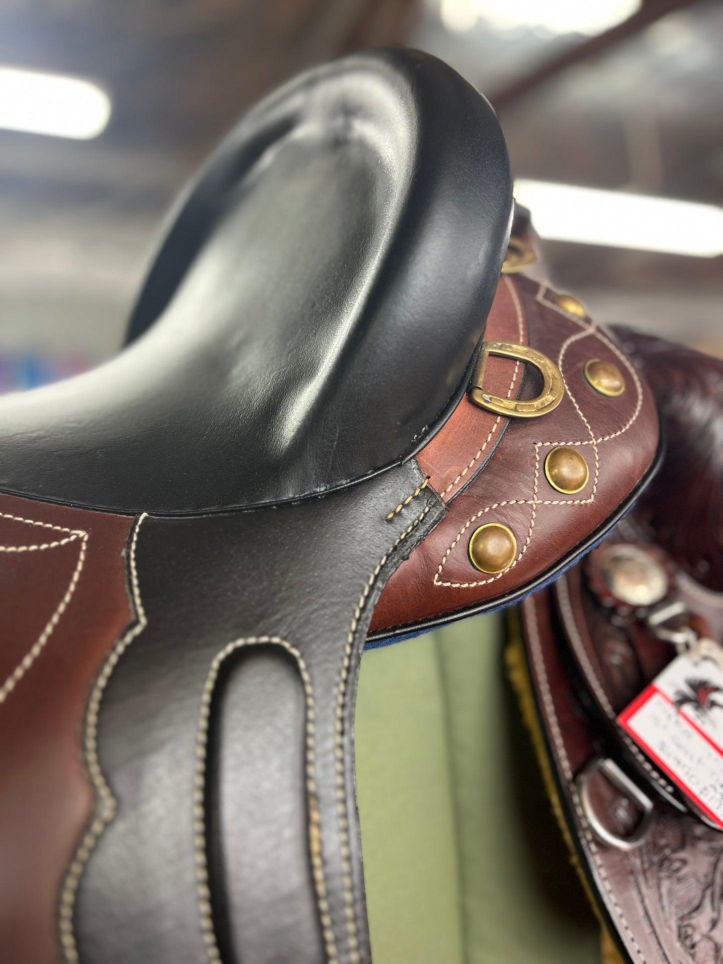 Stock Saddle -Brown
