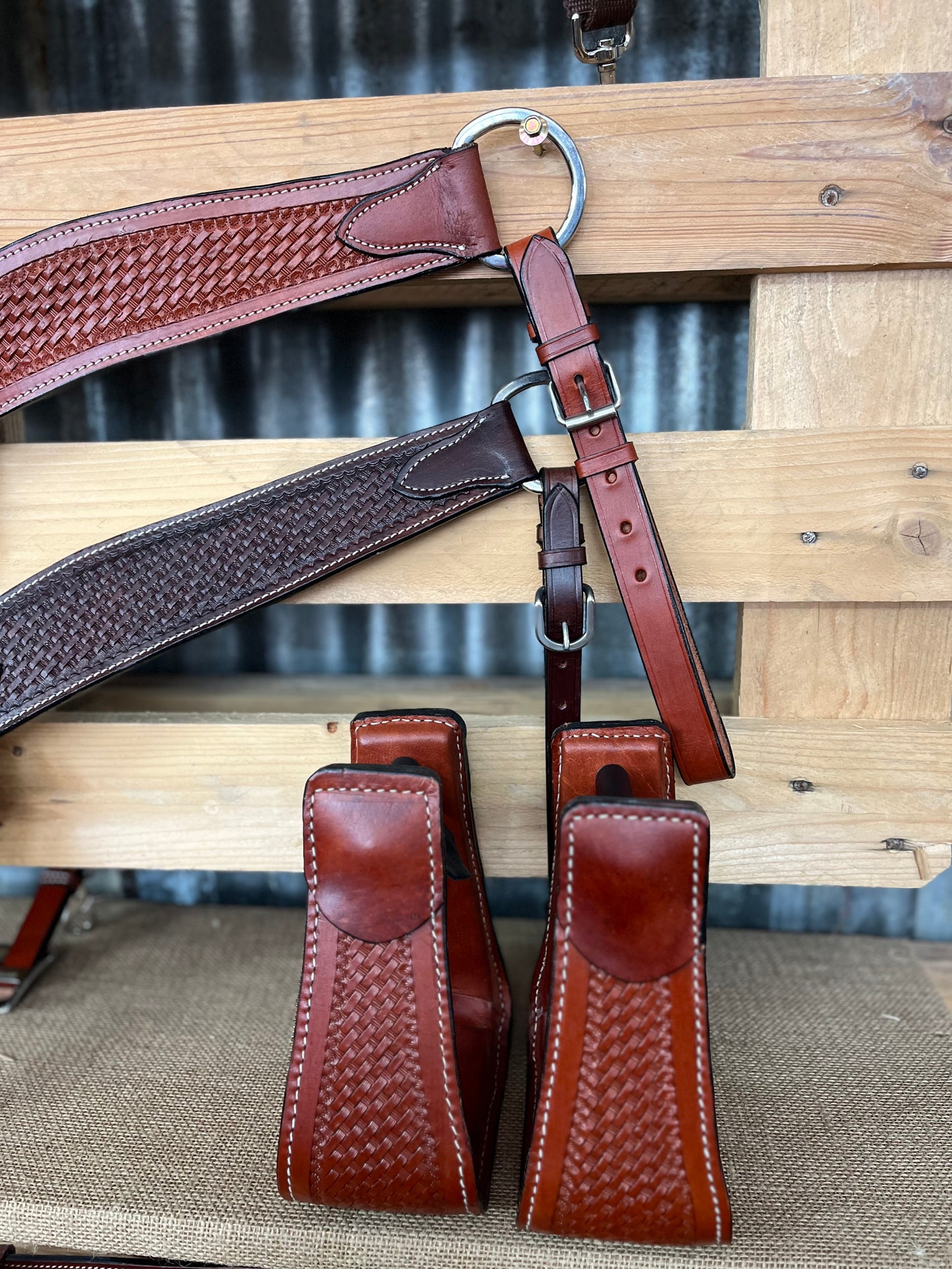 Leather Covered Oxbows
