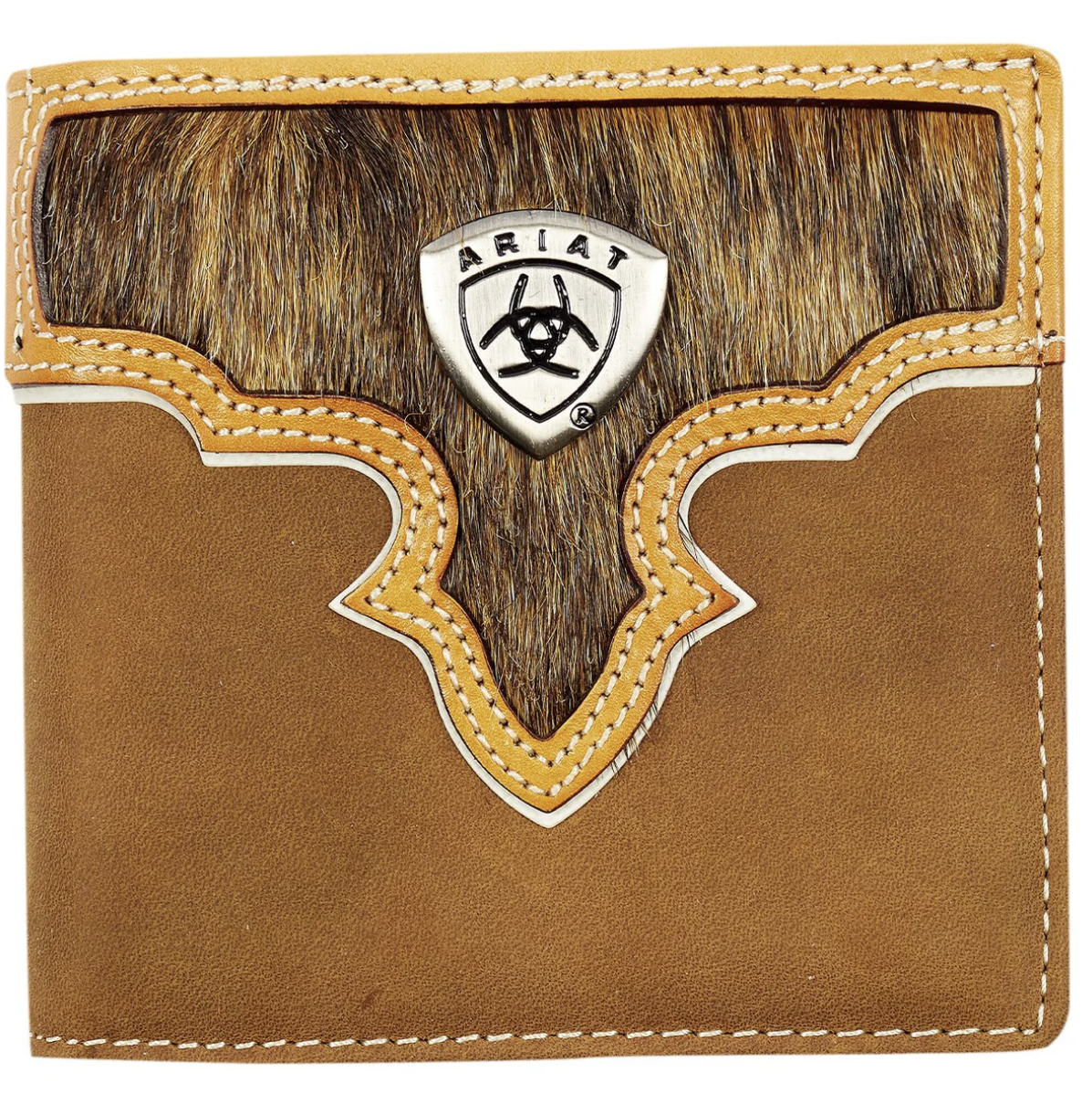 Bi-Fold Wallet - Two Toned Hair On