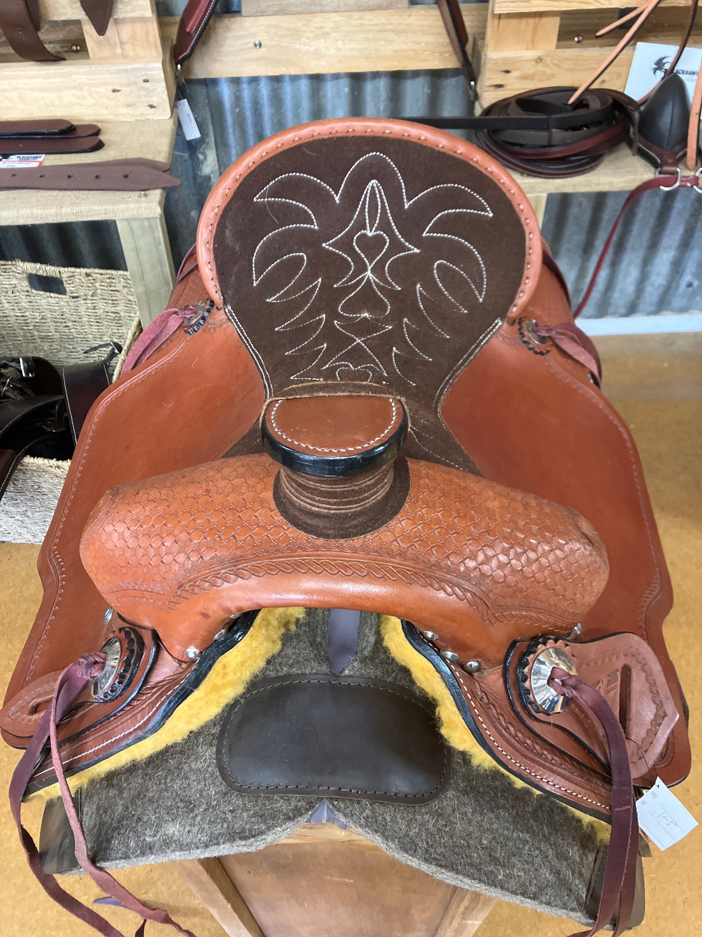 Roping Saddle