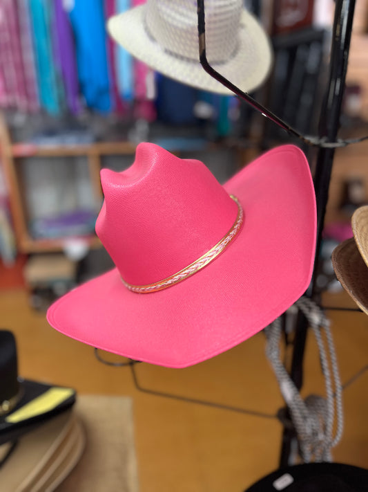 Canvas Cattleman- Pink