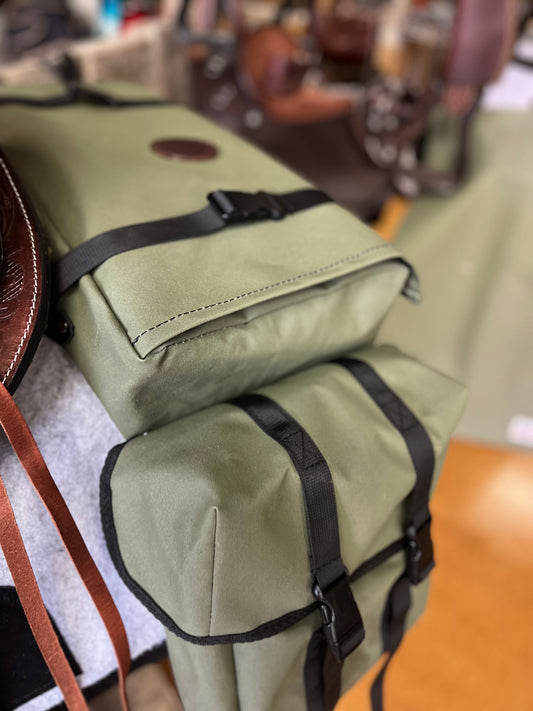 Large 3 Pocket Saddle Bag