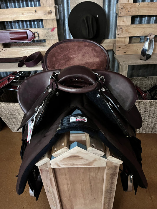 Half Bread Saddle -Brown