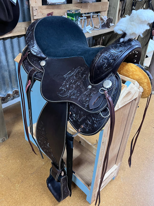 Trekking Saddle -Medium Brown