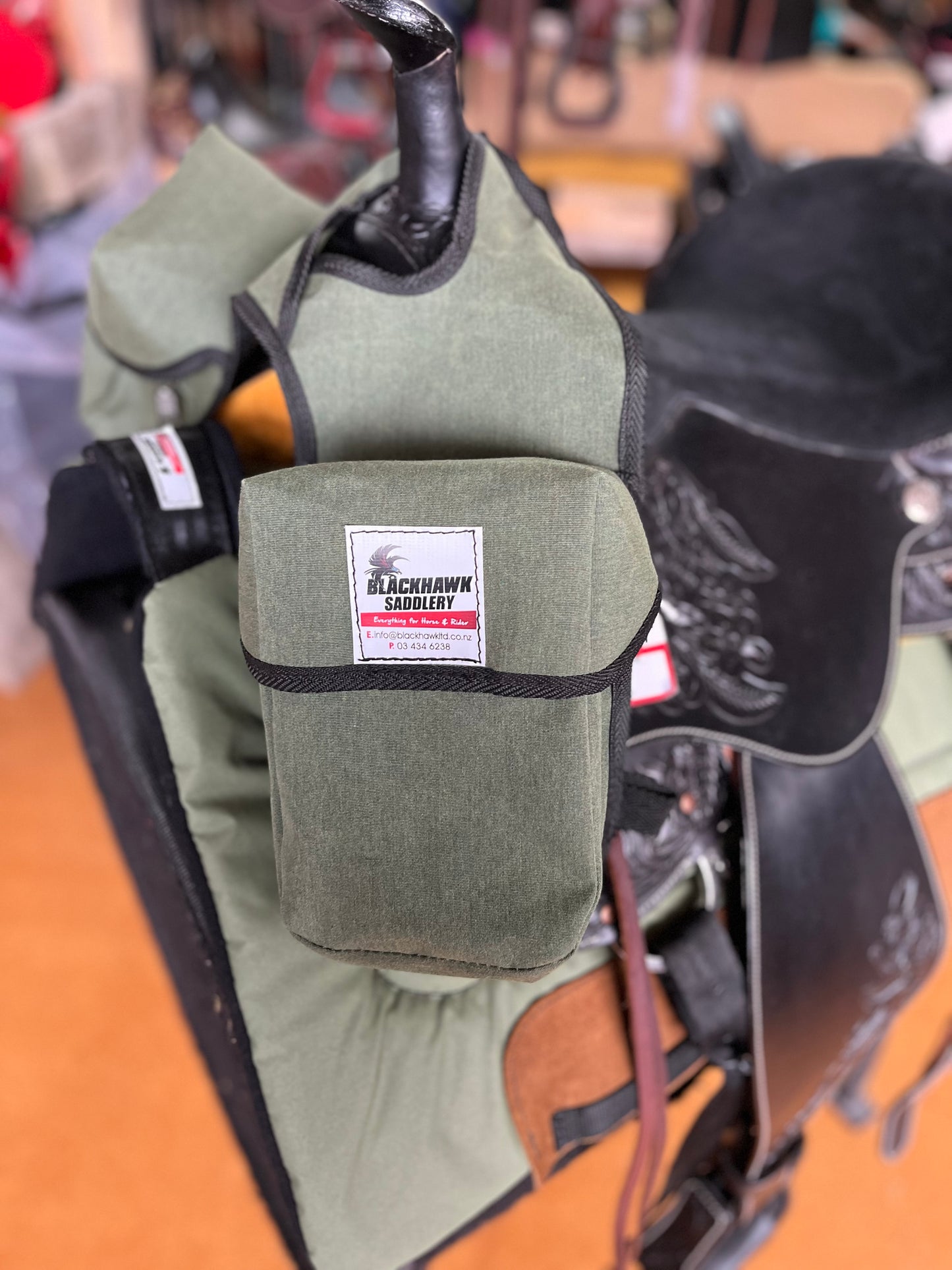 Western Pommel Bag