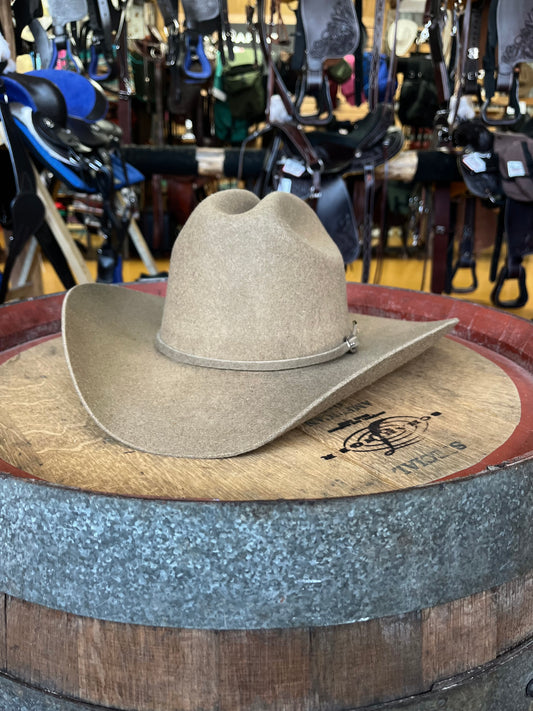 100% Wool Felt Cattleman – Tobacco