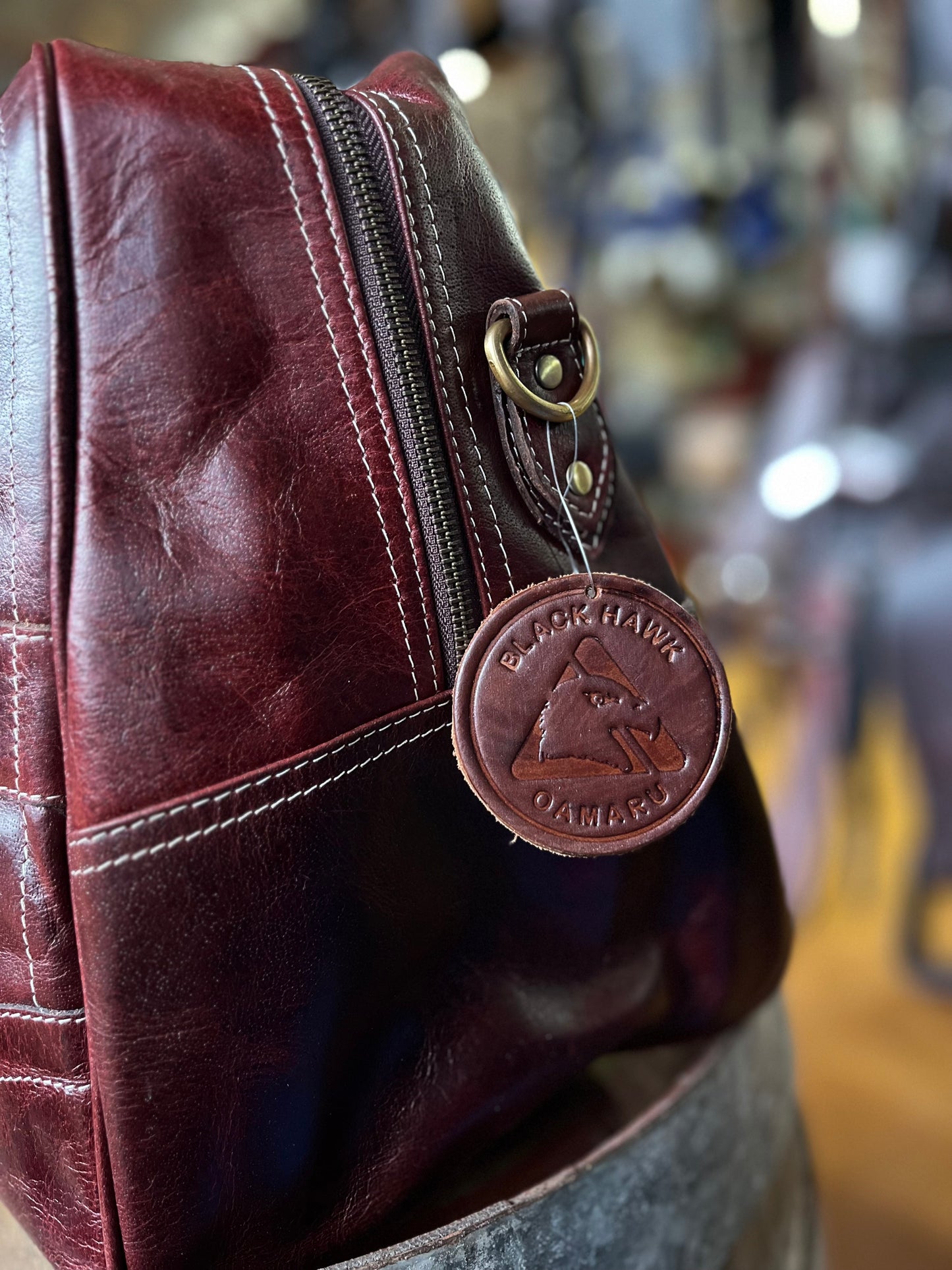 Full Grain Leather Weekend Bag