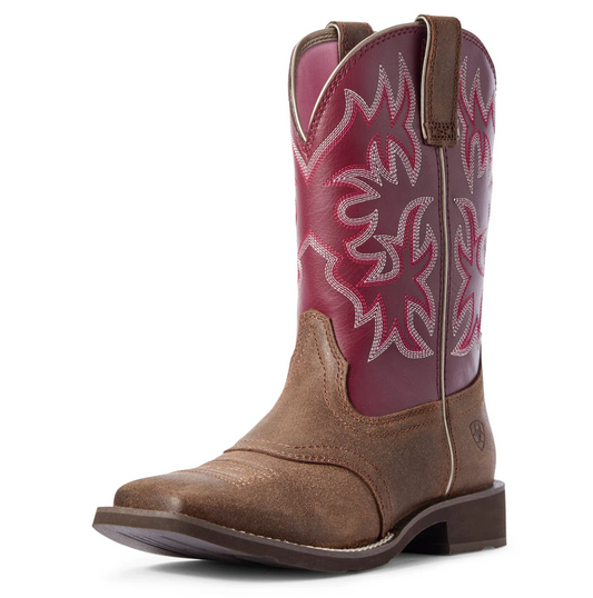 Ariat Women's Dehlilah Java- Burgundy