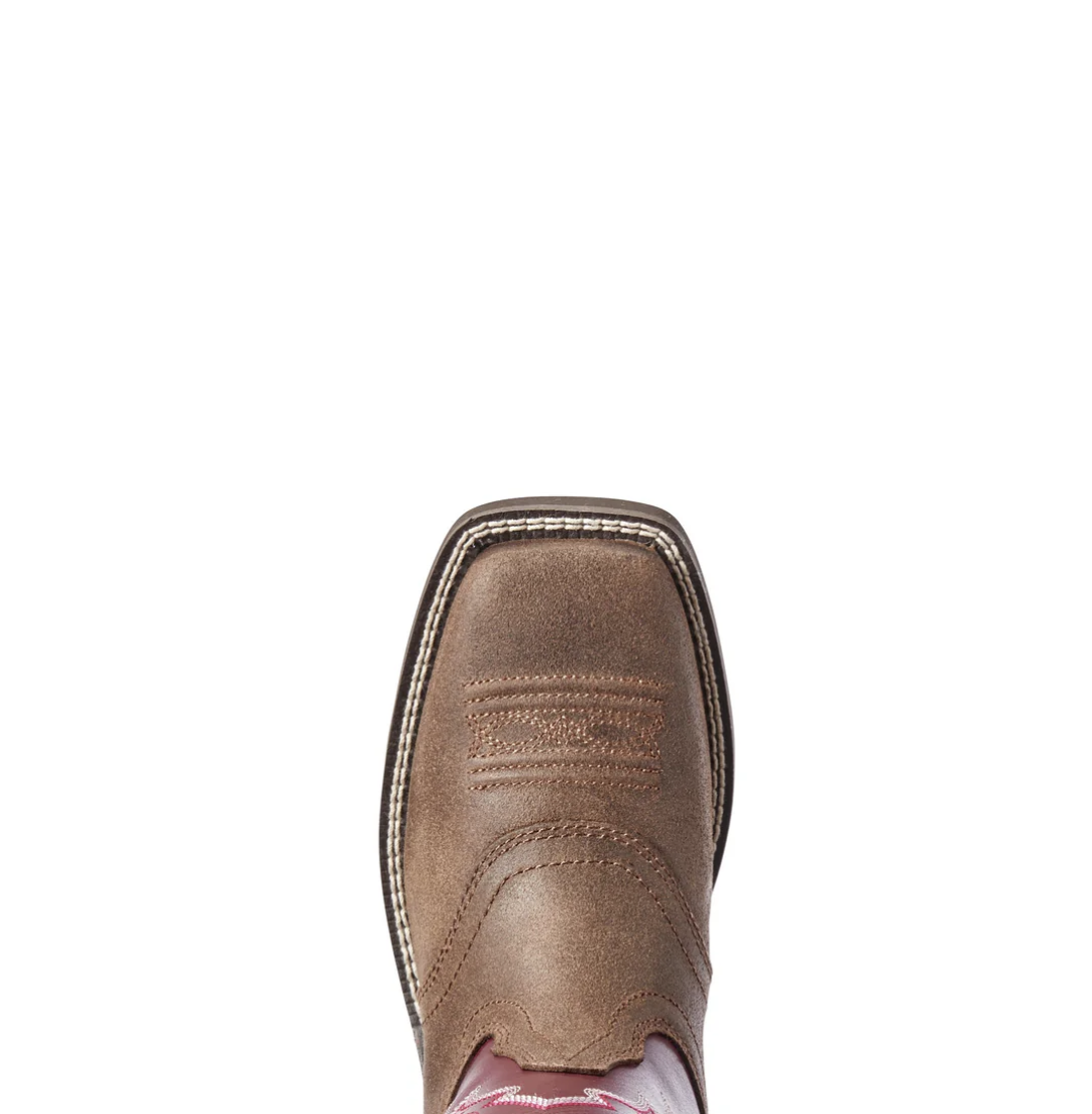 Ariat Women's Dehlilah Java- Burgundy